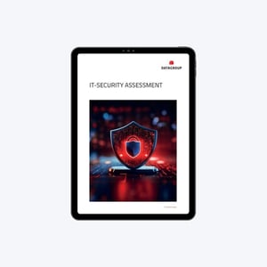 Digitales Informationsblatt auf Tablet