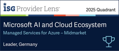 ISG Provider Lens 2025 Auszeichnung: DATAGROUP als Leader in Deutschland im Bereich Managed Services for Azure – Midmarket