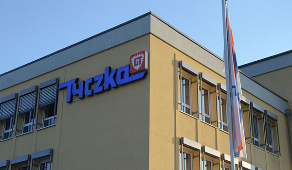 Tyczka Gebäude von außen