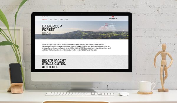 DATAGROUP FOREST Aktionsseite erhält einen neuen Look - DATAGROUP